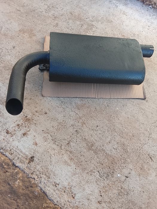 Panela de escape trator forde
