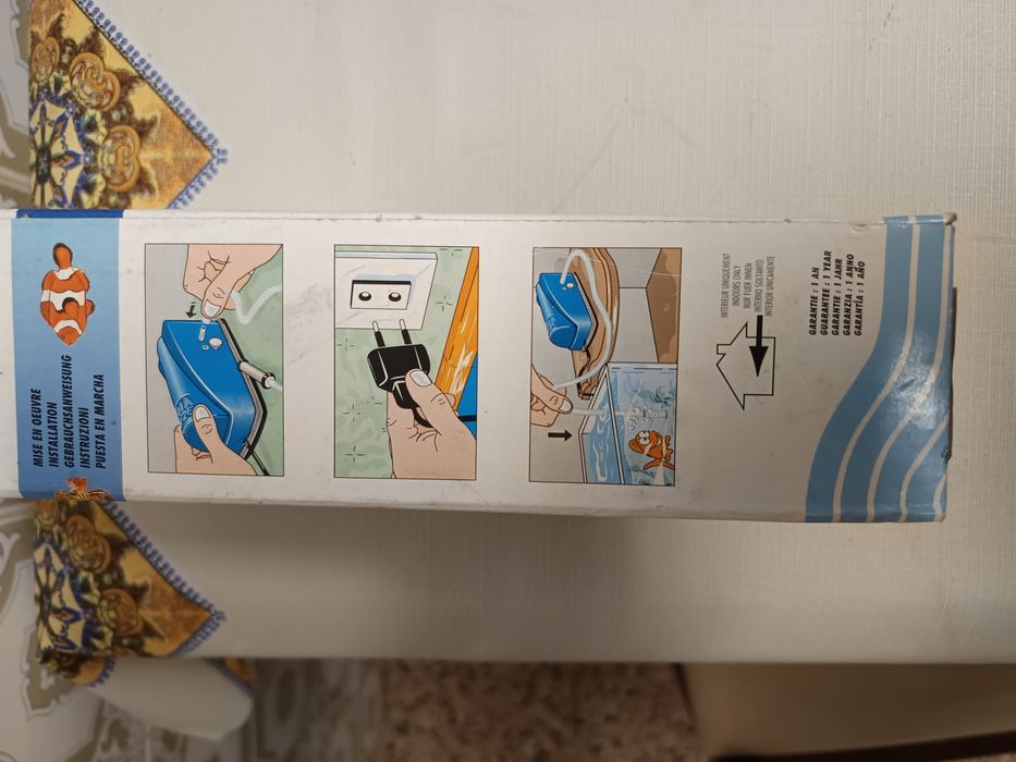 Bomba de ar ajustável para aquário