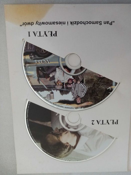 2 Filmy na VCD: "Pan Samochodzik i Niesamowity Dwór" + "Pan Samochodzik i Praskie Tajemnice"