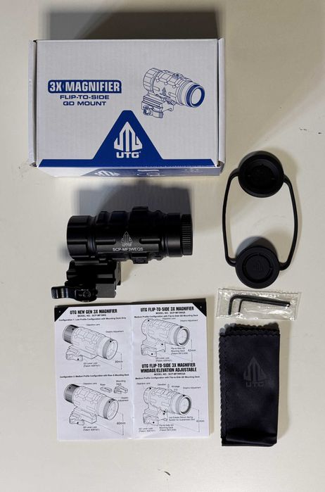 Магнифер Leapers UTG 3X25 откидной совместимый с EOTech и Aimpoint