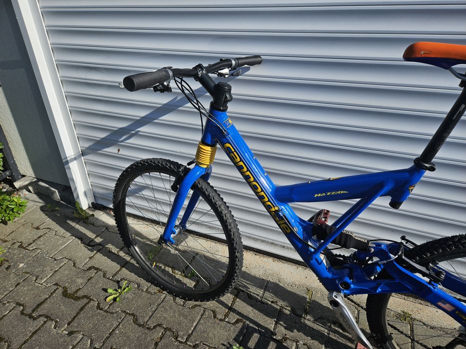 Rower górski MTB Cannondale Super V 500 L | Klasyk USA | Deore XT / XTR | Nowe opony | Stan BDB