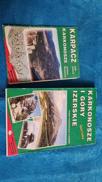 Mapy Karkonosze i Góry Izerskie i Karpacz