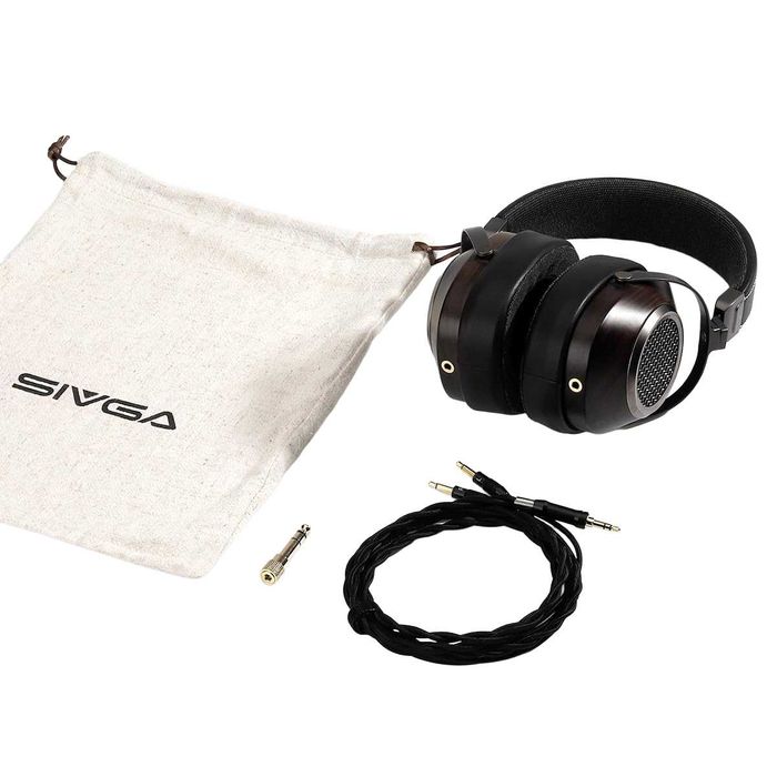 Навушники повнорозмірні відкриті SIVGA ANSER. Колір: чорний