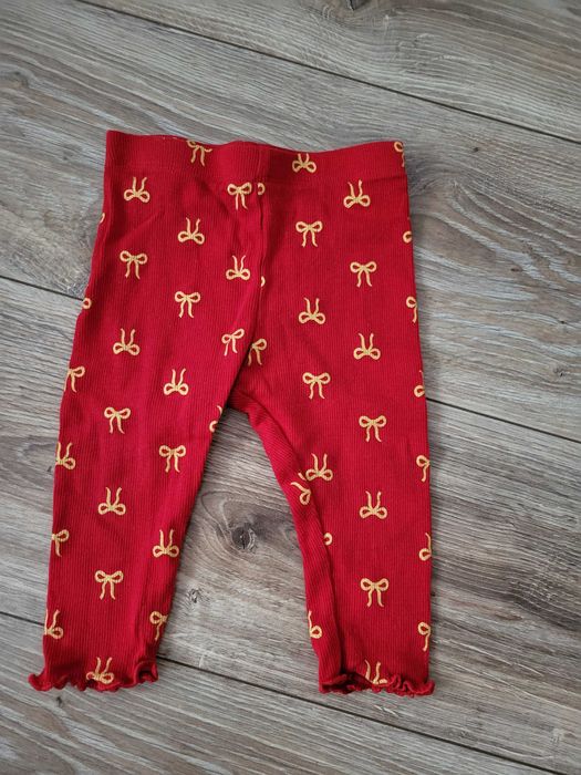 Legginsy niemowlęce 74