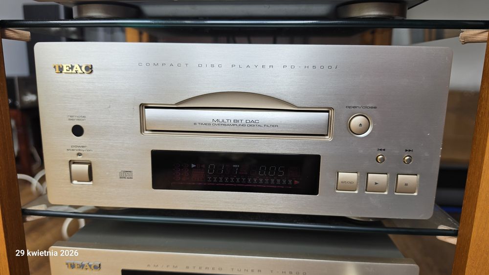 Teac odtwarzacz cd PD-H500i stan BDB 100 % sprawny
