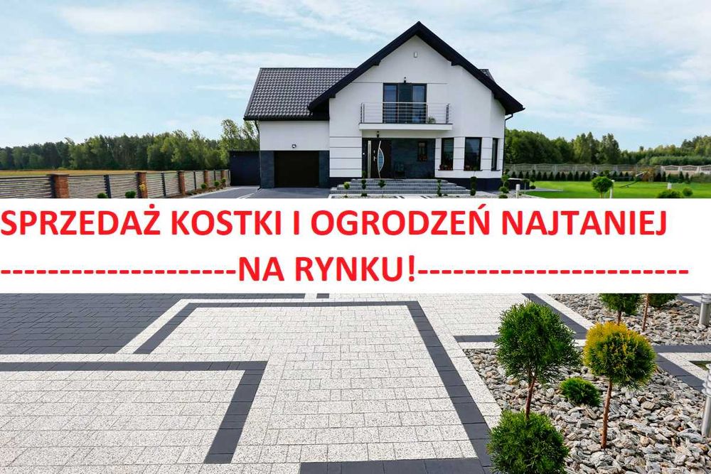 TANIO! Kostka Brukowa, Ogrodzenia, Podmurówki, fundamenty