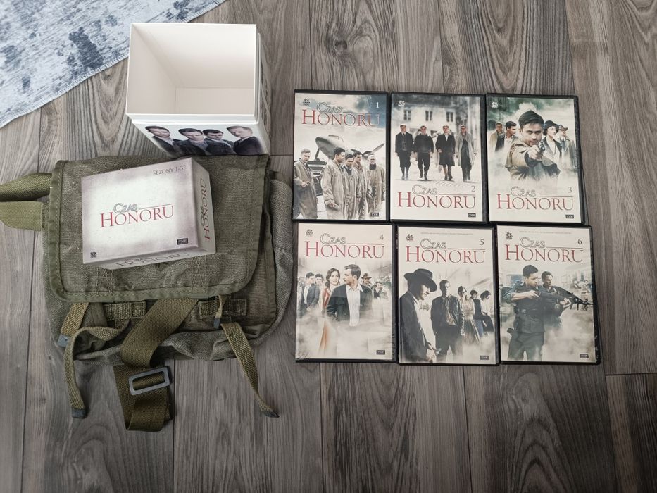 Czas honoru dvd 3 sezony plus torba