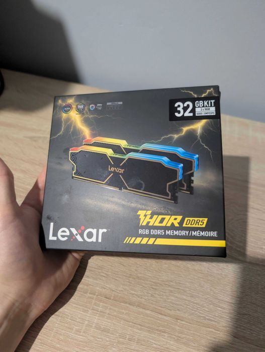 DDR5 32Gb 6000Mhz Lexar Nowa