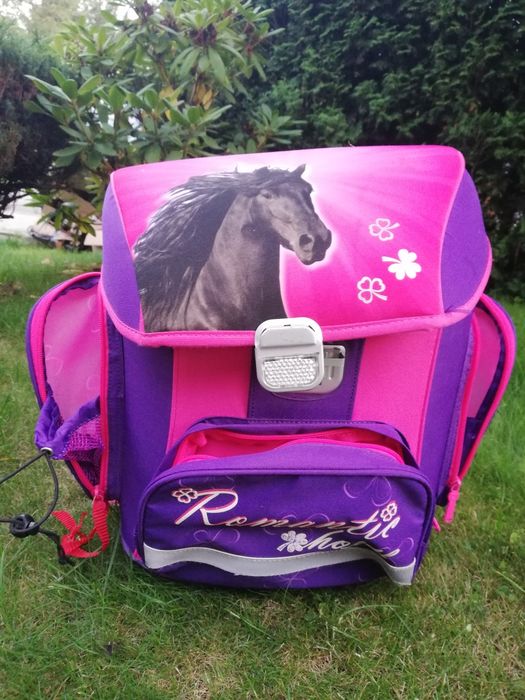 Plecak szkolny 1-5 klasa z koniem
