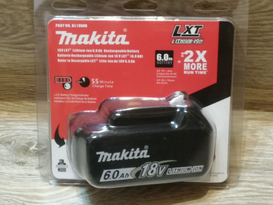 Akumulator Makita BL1860B 2sztuki
