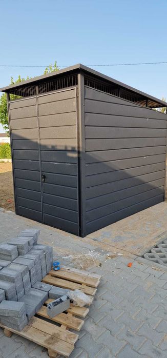 WIATKA śmietnikowa z całej blachy 4x2m DOWOLNY kolor każdy wymiar