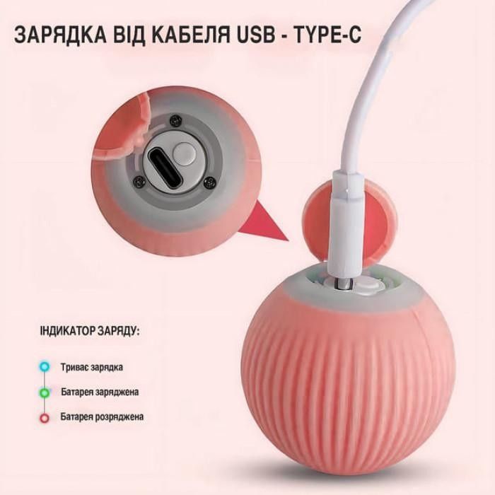 Інтерактивна іграшка  М'яч для котів