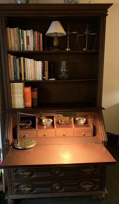 Móvel estante secretária  em madeira