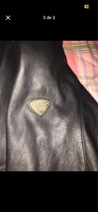 Casaco de cabedal Triumph original