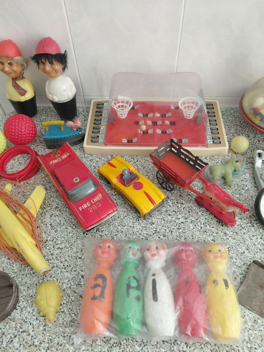 Brinquedos vintage. Anos 70 e 80