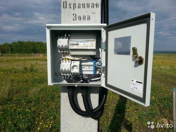 Подключeние участков к ДТЭК.Монтаж кабеля в траншеи.Вызов электрика