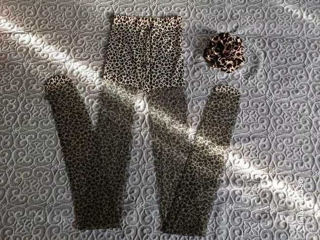 Drapieżne rajstopy w panterkę