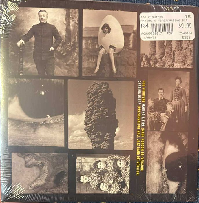 foo fighters"Making a fire" winyl