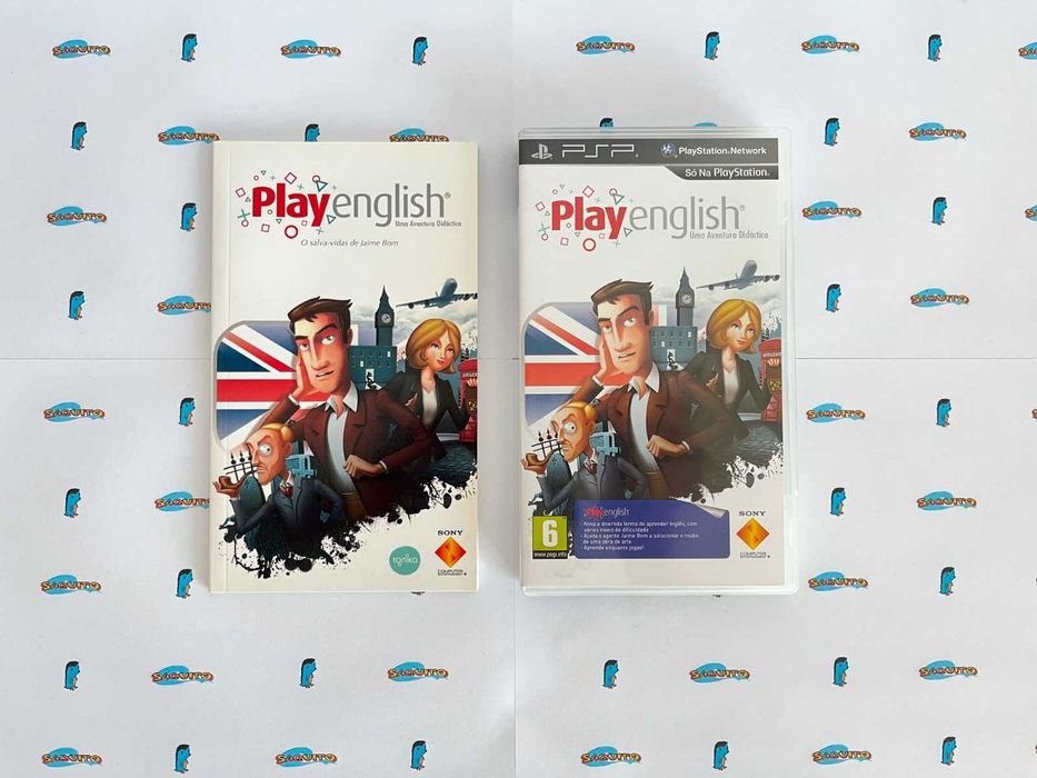 Jogo PSP PlayEnglish Edição Colecionador