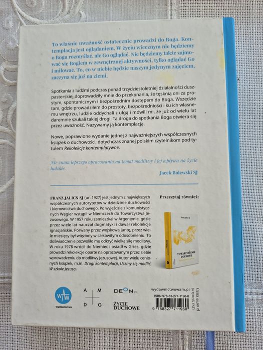 Książka Kontemplacja.