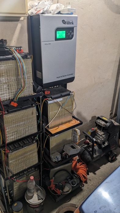 Сонячна станція, СЕС, комплект резервного живлення altek 4kw 48v 4kwh