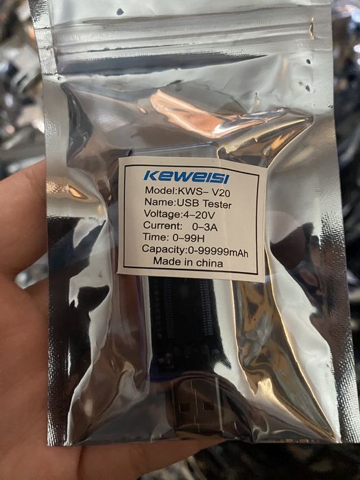 USB тестер Keweisi KWS-20. Usb tester / Юсб тестер
