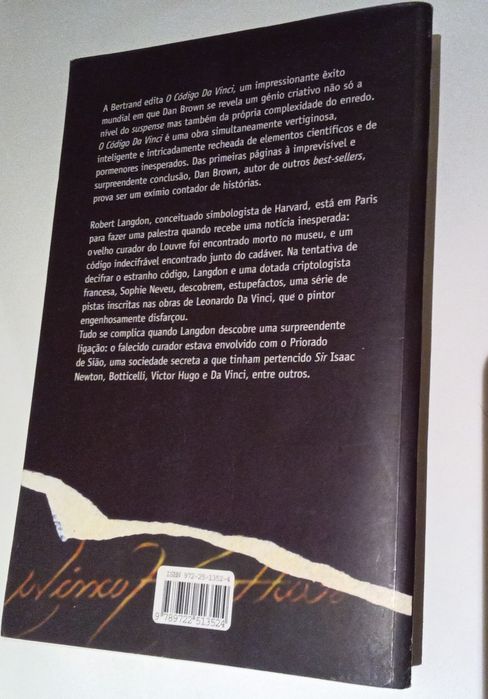 O Código Da Vinci de Dan Brown64586502003458121