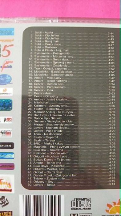 100 Mp3 Hits Disco polo play Dj Kelvin płyta CD dance Unikat!
