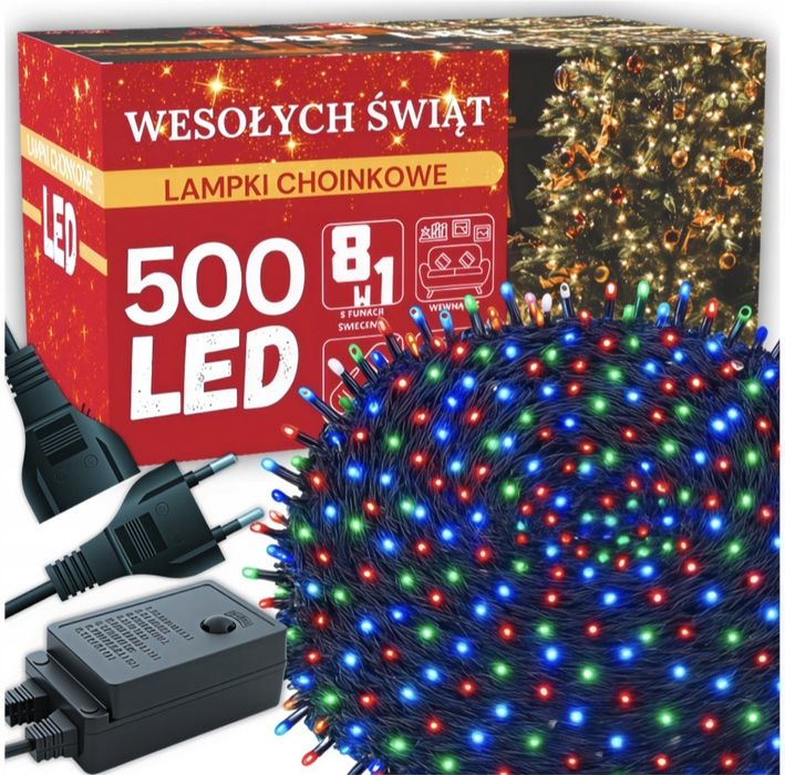 500 led 35m Lamki choinkowe