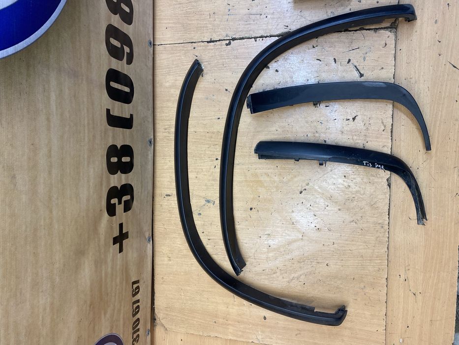 Акри розширені тігуан 1 tiguan 1 R-Line спорт арки накладки на крило