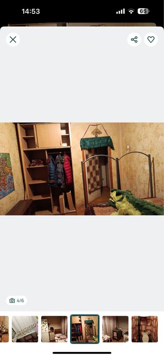 Здам 3х к.кв.в Бородянці.Беруть боигаду робочих.Вільна,облаштована.