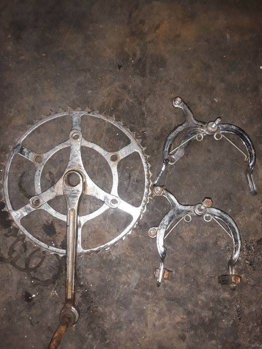 Шатуны 1 +  звезда ХВЗ, тормоза клещи (крабы)