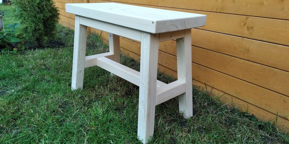 Ławka ławeczka drewniana ryczka