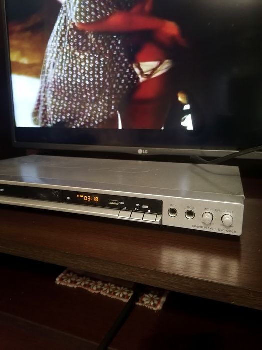 DVD Samsung K362B CD-DVD-MP-4 Karaoke