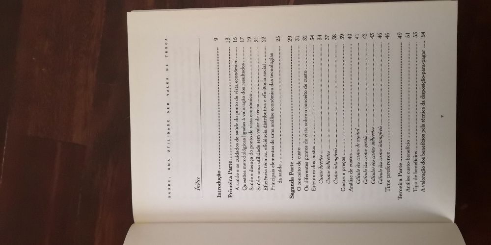 Saúde - uma utilidade sem valor de troca