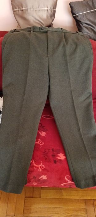 Spodnie garniturowe XXL