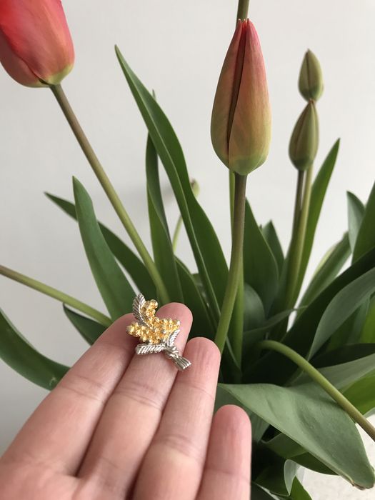 Selecta Oro Италия 24 Кар Брош брошка подарунок сувенір презент жінки