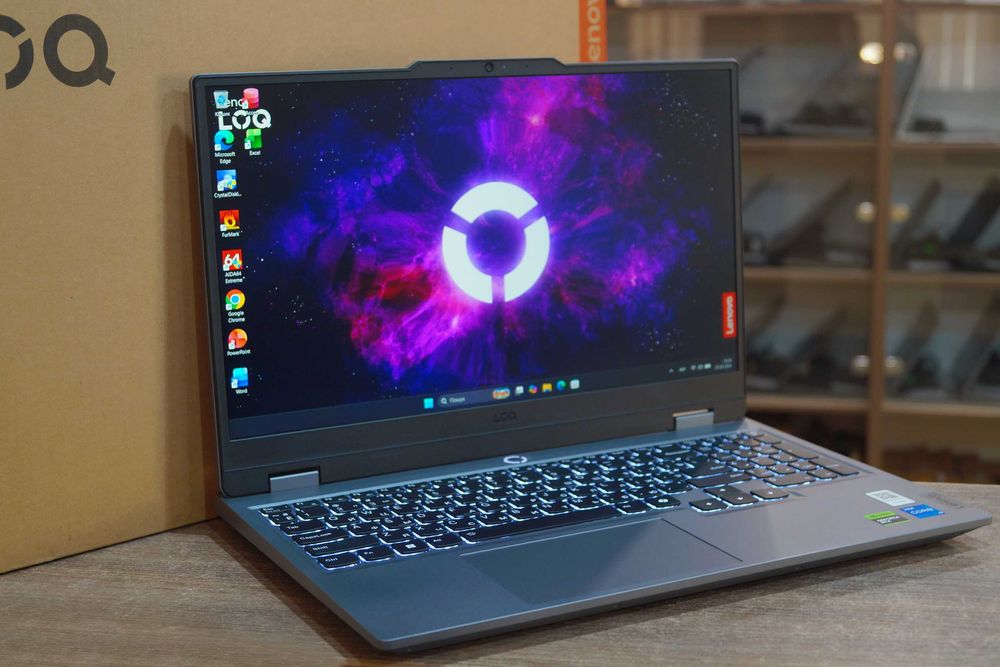 ГАРАНТІЯ Lenovo LOQ (144Гц/Core i5-12420HX/RAM 16ГБ DDR5/SSD 1000ГБ/RTX 3050 6ГБ)TVOYO