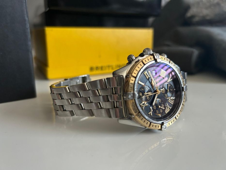 Breitling Crosswind Chronograph Steel & Gold - Full Set