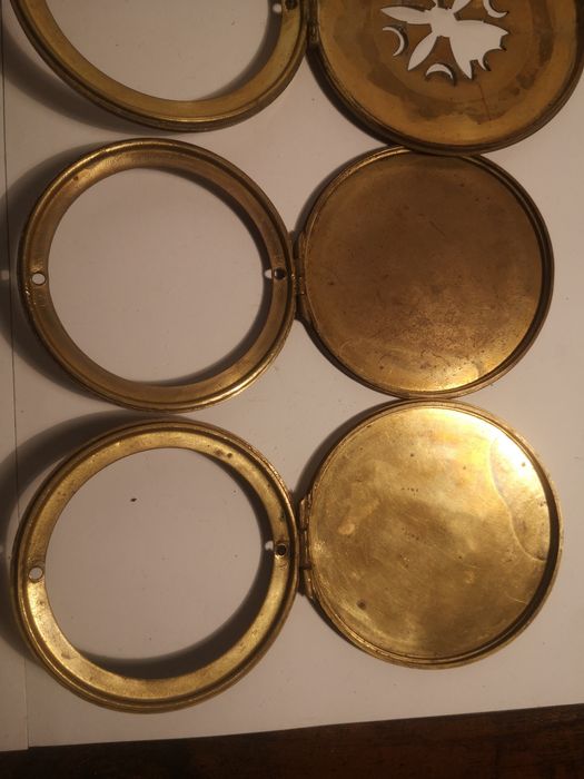 Drzwiczki tylne zegara francuskiego