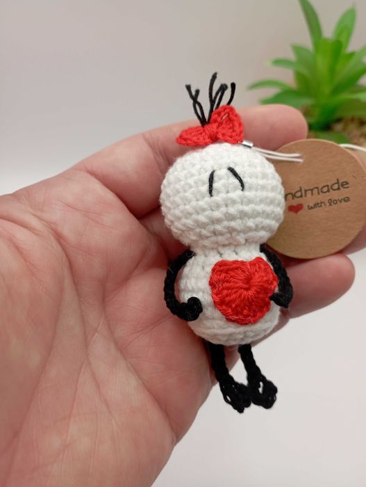 В'язані іграшки амігурумі - для дітей, дорослих і декору. Брелоки.