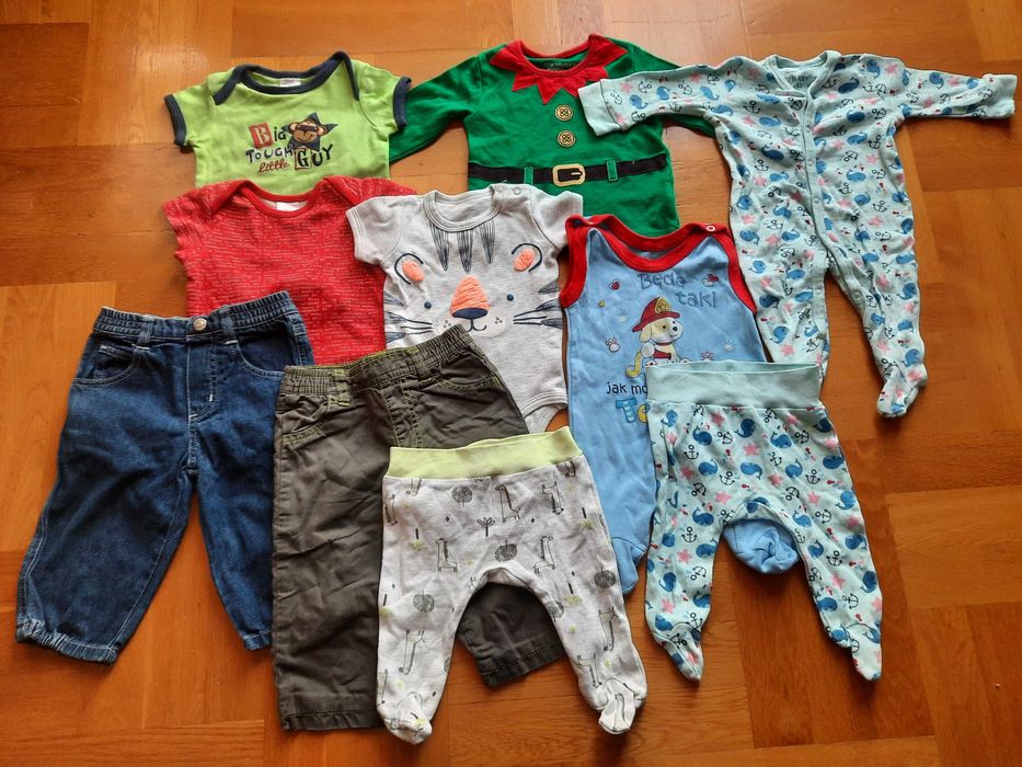 Ubranka dla chłopca 62 cm