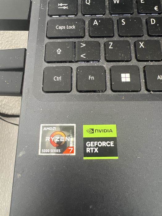 Setup Gaming Completo Acer Aspire 7 Ryzen 7 + RTX 3050 + Perifericos