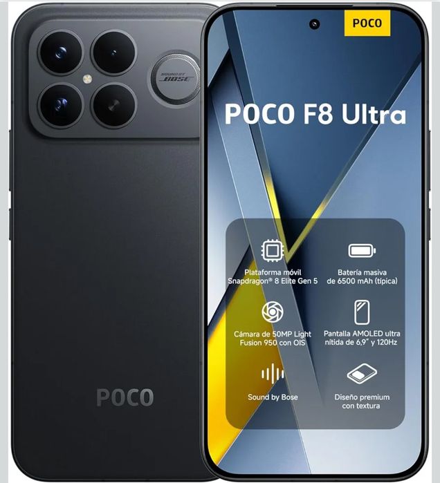 Poco F8 Ultra - versão 16+512gb