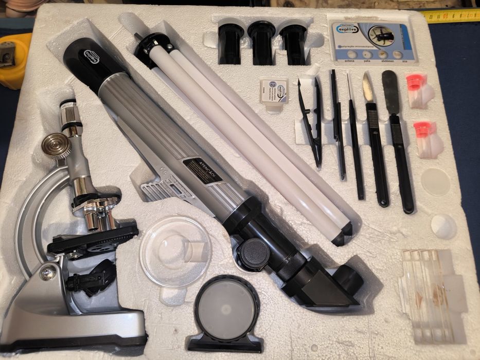 Microscópio + Telescópio Discovery