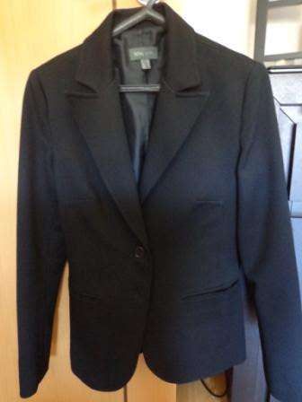 Blazer preta cintado