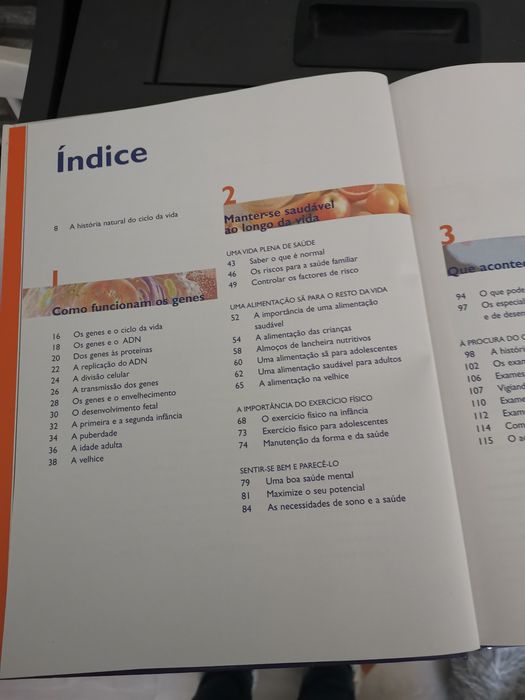 Livro genes e ciclo da vida