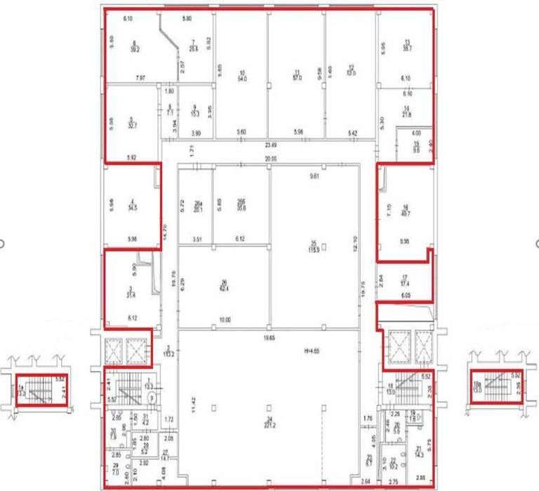 Оренда Укртелеком! 1099,10 м²; м. Вінниця, вул. Соборна, 10