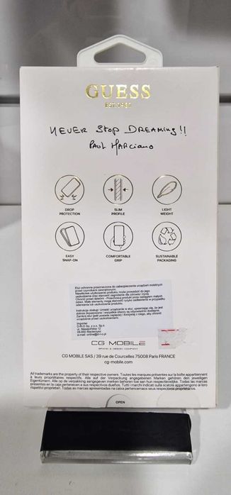 Capa iPhone 16 Pro Max GUESS C/ MagSafe - SELADA ORIGINAL