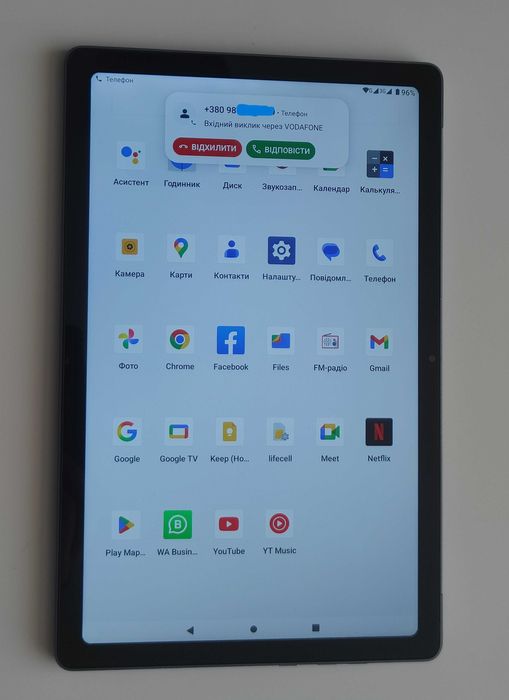 Планшетный ПК BDF P60 4G LTE 10,36 дюйма, 8 ГБ/ 256 ГБ, Android 13